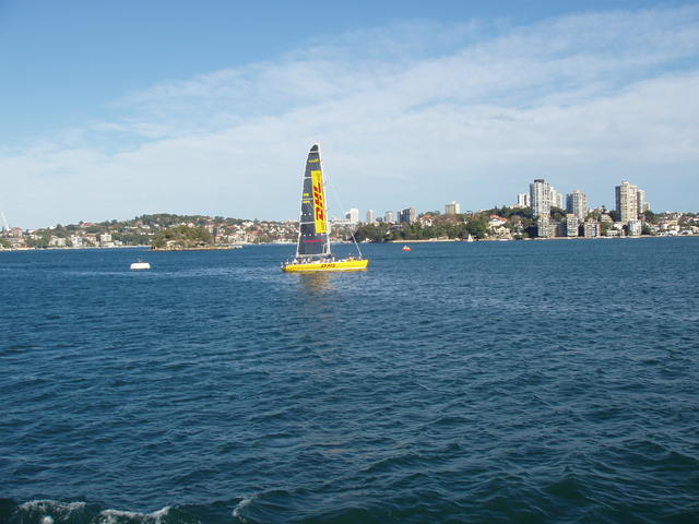 colorful yacht - free image