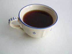 cup of black tea