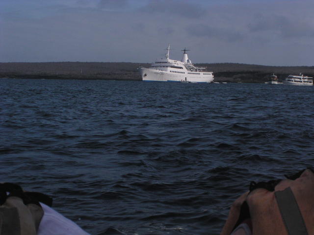 milky white ship - free image